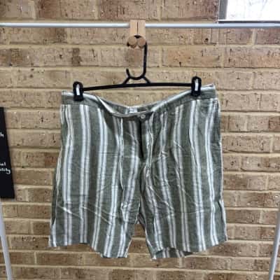 Blazer Mens lagoon linen blend shorts Size XXL 