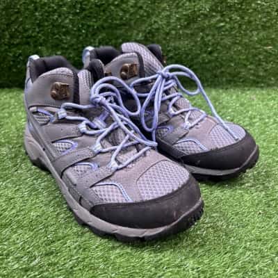 Merrell Kids' Moab 2 Mid Waterproof Boots Size 4 US