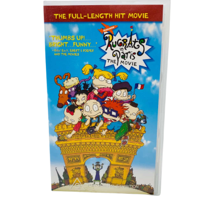Nickelodeon Rugrats In Paris: The Movie VHS