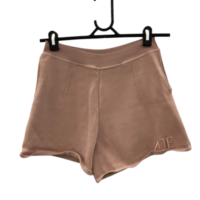 AJE Womens  Size M High Wasted Shorts Nude 