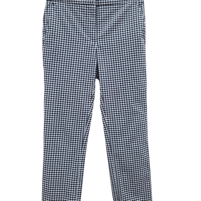 Zara Womens  Size XS Cropped Pants / High Waisted Pants Gingham (12)