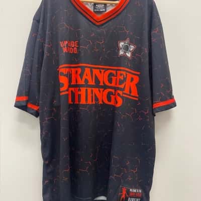  Stranger Things Zing Mens  Size XXXL Short Sleeve T-shirt Black  