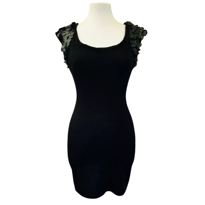T by BETTINA LIANO Size 6 Cocktail Dress Black  