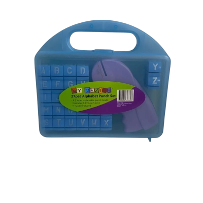 Dezign 27-Piece Alphabet Punch Set 