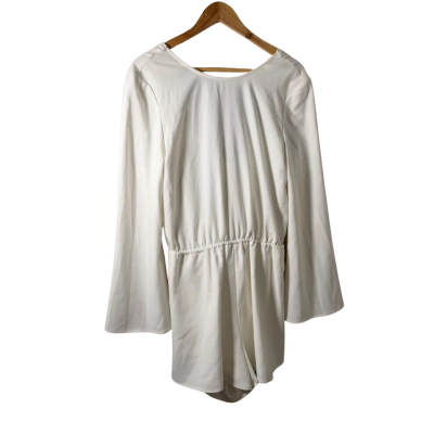 The Fifth Label Womens  Size 14 Playsuit White 