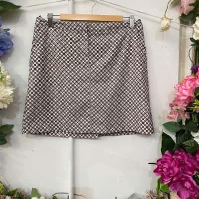 Izod Womens  Size 4 Brown / Pattern golf skort 