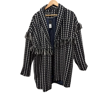  Womens  Size 0 Navy Blue / White 