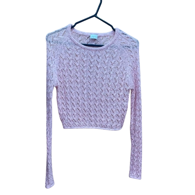 Sheike Womens  Size M Long Sleeve Top Pink  