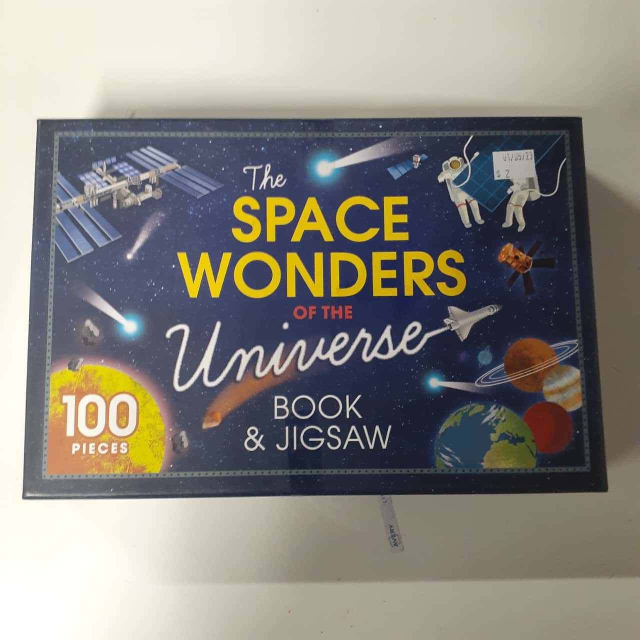 Space Wonders of the Universe Book and Floor Puzzle