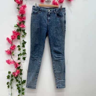 Guess Womens Slim Fit Jeans Size W30” Blue 