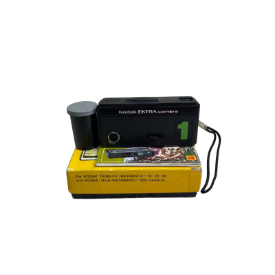 Kodak EKTRA Camera and Kodak Ektron II Electronic Flash 