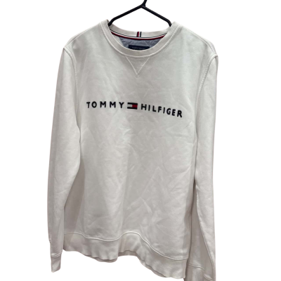 Tommy Hilfiger Mens  Size L White Jumper 