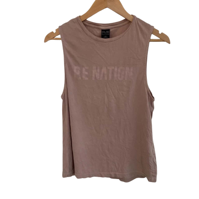 P.E Nation Womens  Size S Tank Top Pink  