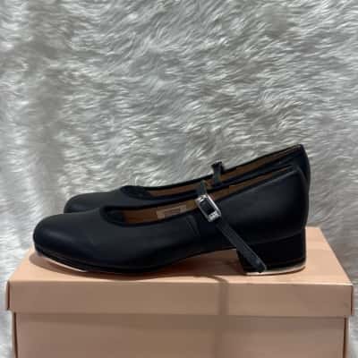 BLOCH Womens Size 9 Heels Black  / Silver 