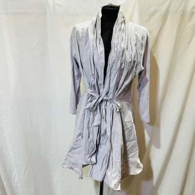 MELA PURDIE Coat Size 14 Beige 