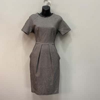 Country Road Womens  Size XS Knee length Dress Black  / Pattern / White 