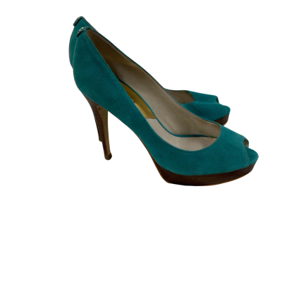 Michael Kors Women's  Size 7 Heels Blue 
