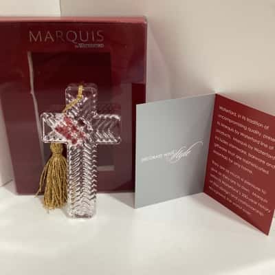 Marquis crucifix from Waterford crystal 