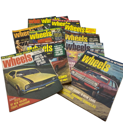 11x 1967-1970 ‘Wheels’ Magazines