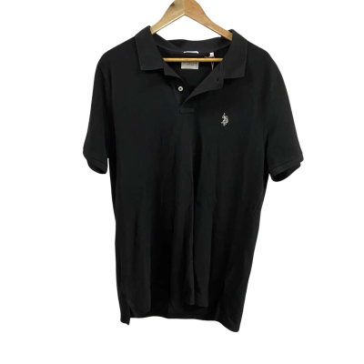 Mens U.S. Polo Assn Classic Fit Top Black