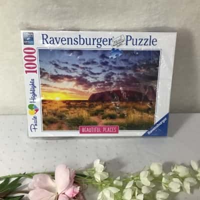 Ravensburger Beautiful Places "Ayers Rock, Australia" 1000 Piece Puzzle (new)