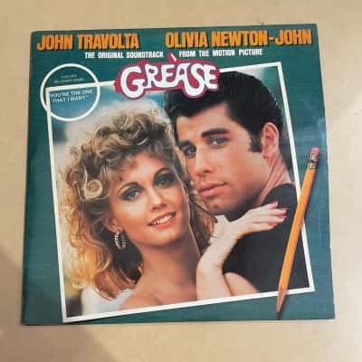 Grease Original Movie Soundtrack Vinyl 1978 (2 Records)