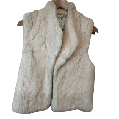 Lisa Ho Rabbit Fur Vest - Size 3