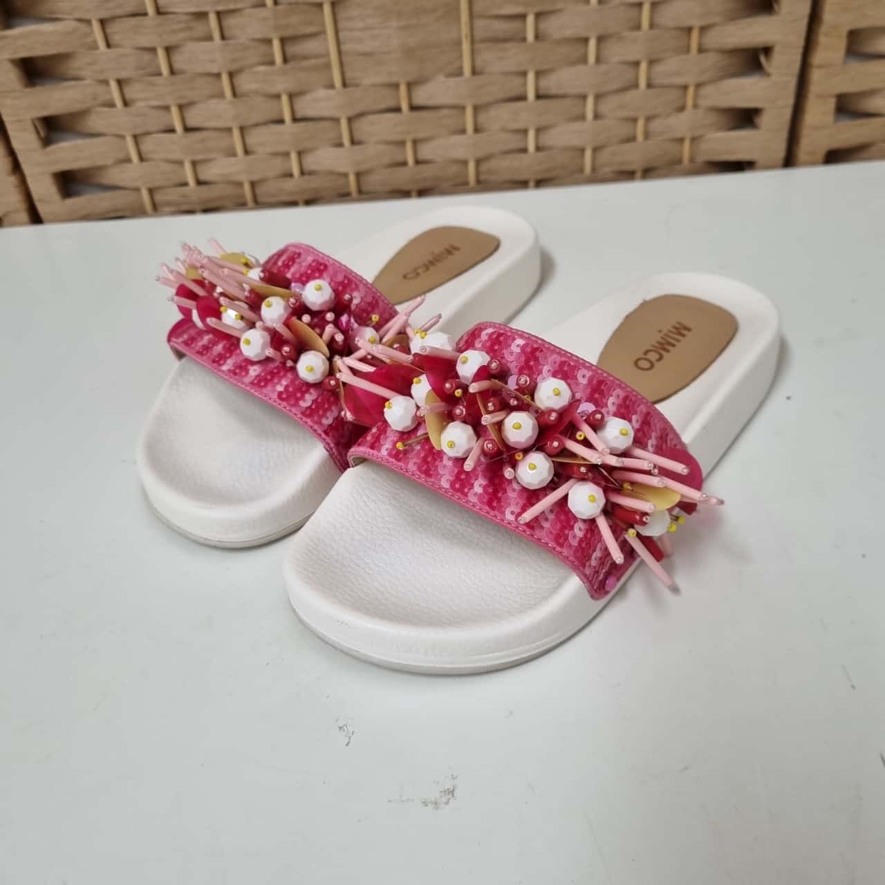 Reduced*** Mimco Marshmallow Aquafier Slides size 37(s)