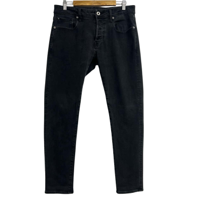 G-Star Raw Mens Size 33 Black Jeans