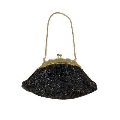 Vintage Glomesh Womens Purse Black 