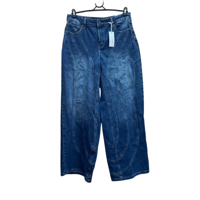 Factorie Womens  Size 10 High-Waisted Jeans / Wide Leg Jeans Blue 