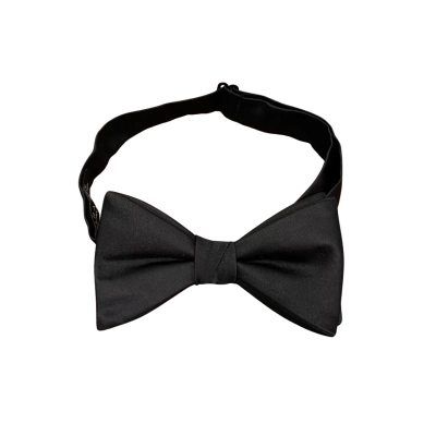 Zara Man Mens Bow Tie Size M Black  