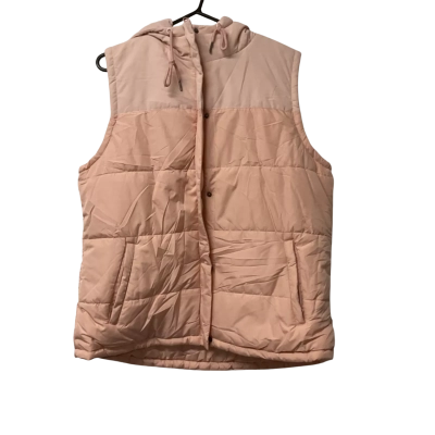 Womens Cape Size XXL Puffer Jacket / Vest Jacket Pink  