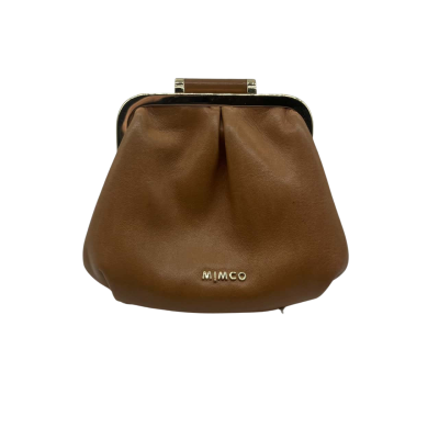 Mimco Womens Brown Pouch Purse