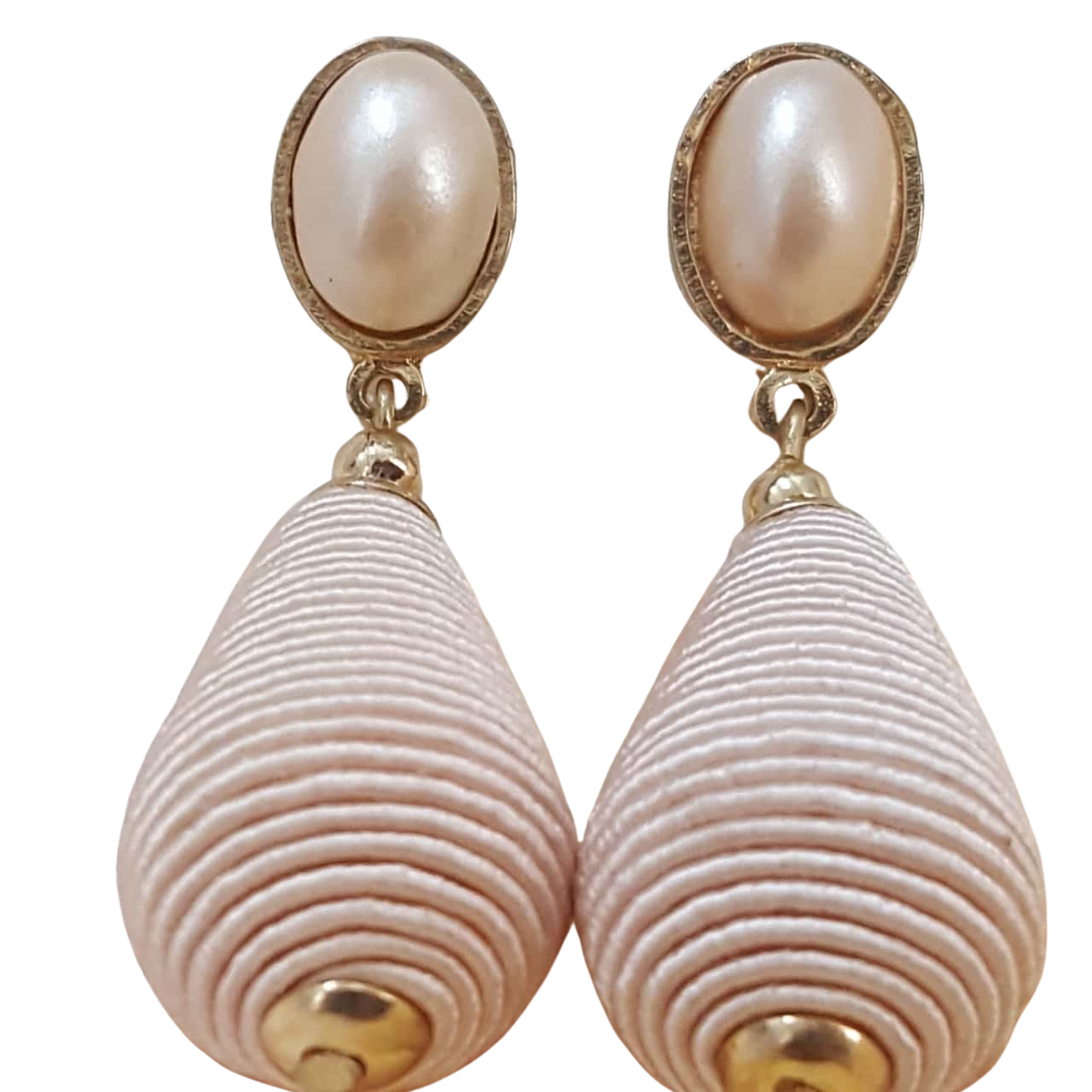Womens Earrings Gold / Pink