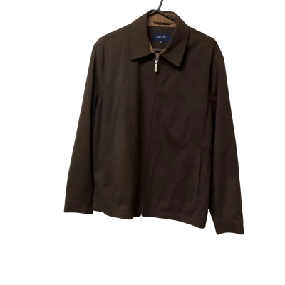  Mens Tarps Size M Open Jacket Brown 