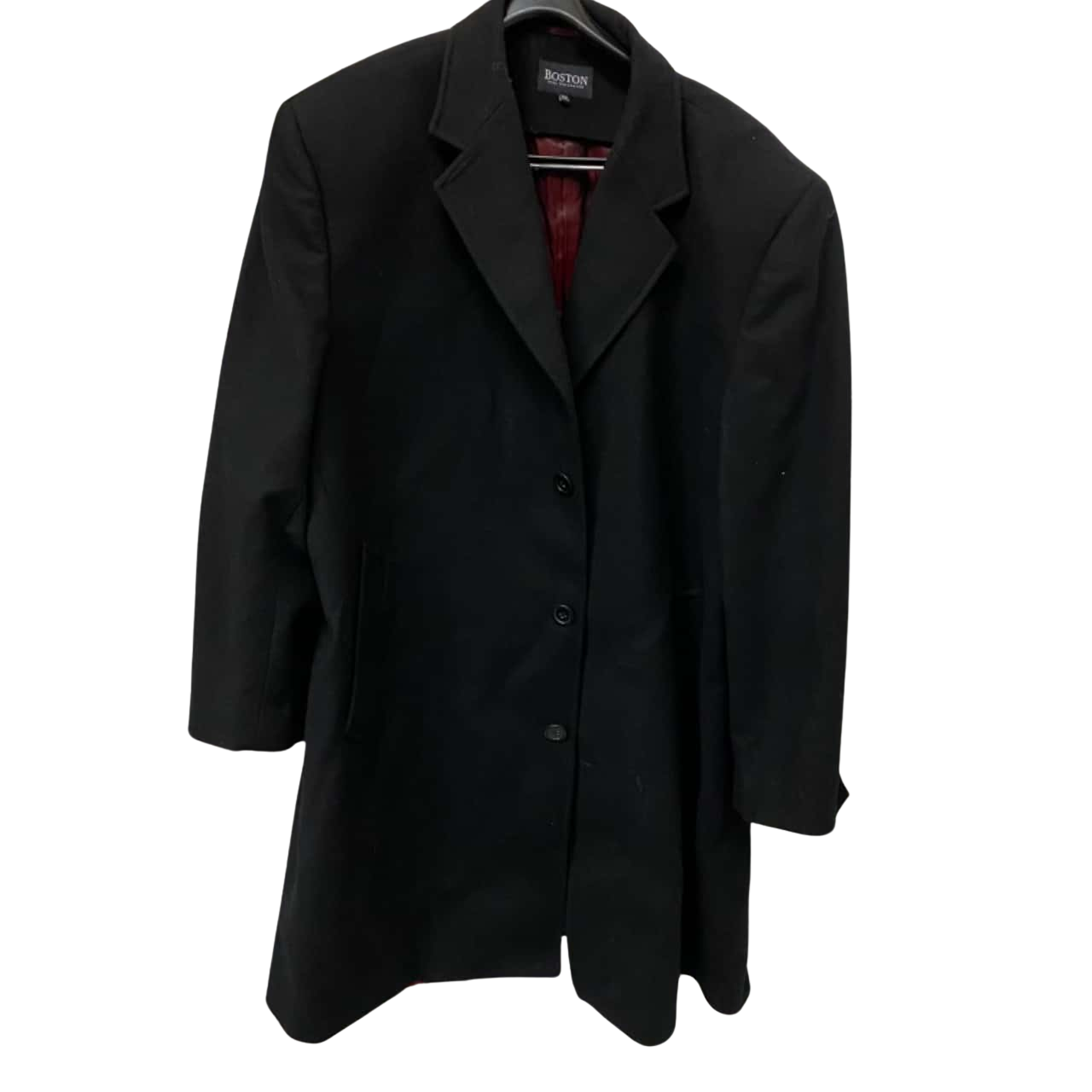 BOSTON Fine Tailoring Mens Size XXL Winter Coat Black