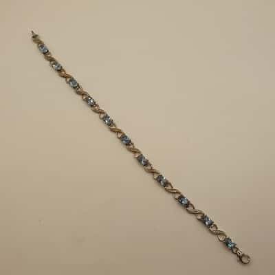  Womens Bracelet Blue / Silver 
