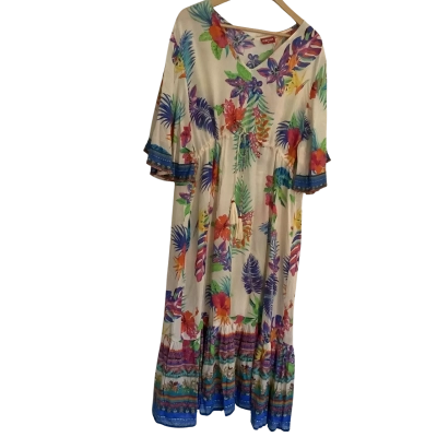 RUBY YAYA.   Floral Boho Chic Maxi Dress.  Like New.  Size XL 