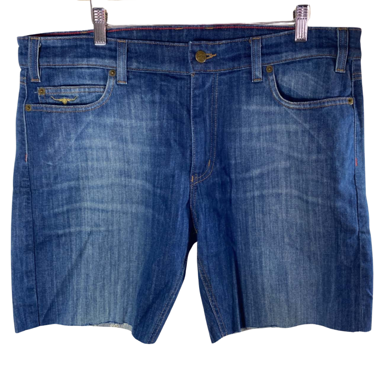 R.M. Williams Mens Denim Cutoffs Size 38 Blue (s)