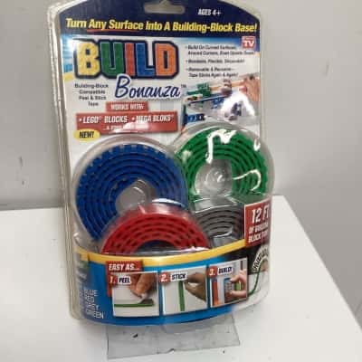Build Bonanza building stick down blocks base 