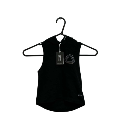  Cracked Soda Kids  Size 18-24m Hooded Top Black  
