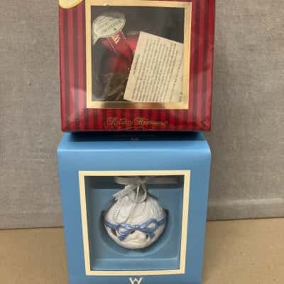 Which would Jasper wear 12 days of Christmas, seven Swans a swimmin AND Waterford Limited numbered edition keepsake-holiday heirloom collectionbauble.