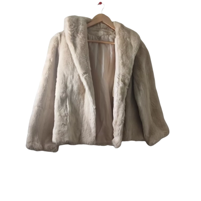 Anne  Womens Fur Coat - Size 12