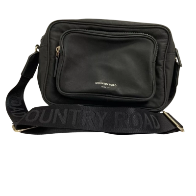 Country Road Womens Cross Body Bag Black  