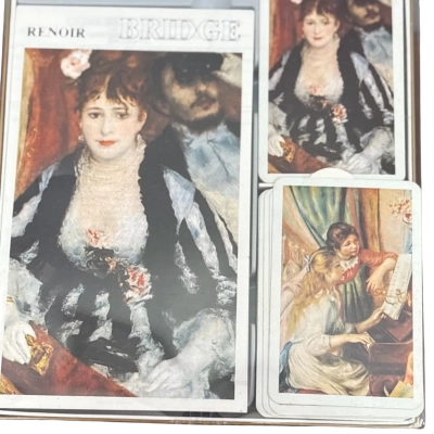 Vintage Piatnik Renoir Bridge Playing Card Set – Made in Austria