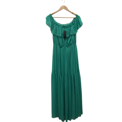 Et Vous Womens  Size 14 Maxi Dress Green BNWT