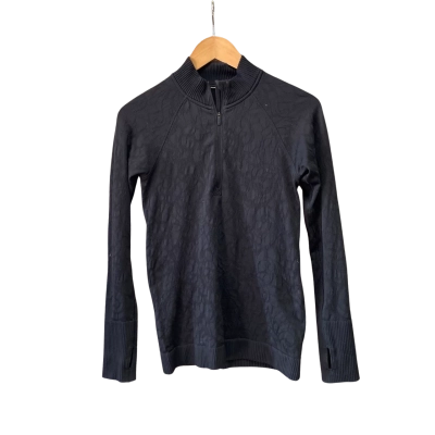 Lululemon Womens  Size S Long Sleeve Top Black  