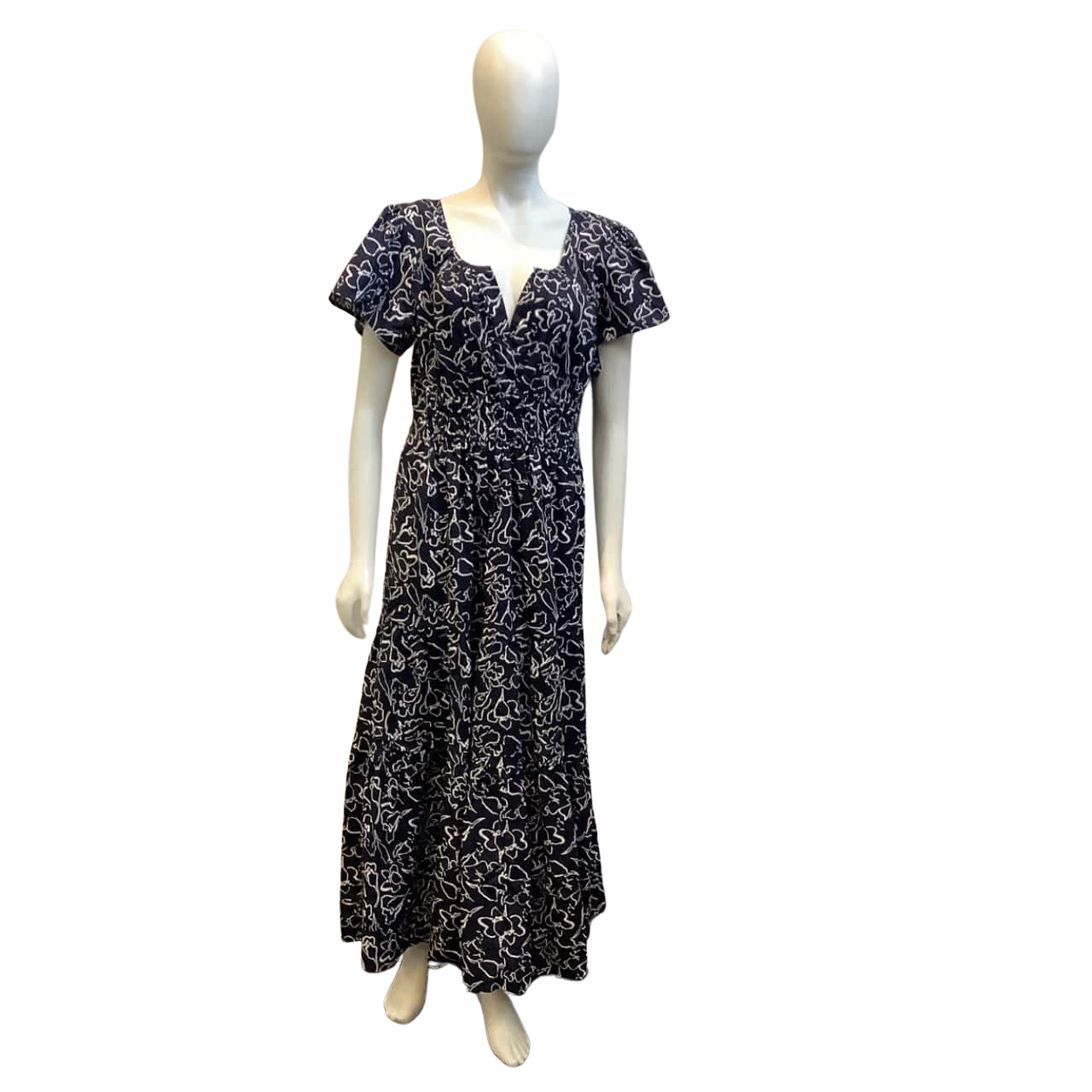 chinese dress ladies Eshakti Mint Green Floral Long Sleeve Midi Dress