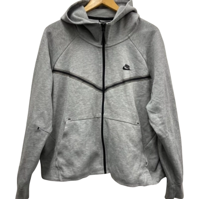 Nike Mens  Size XXL Hooded Jacket Grey 